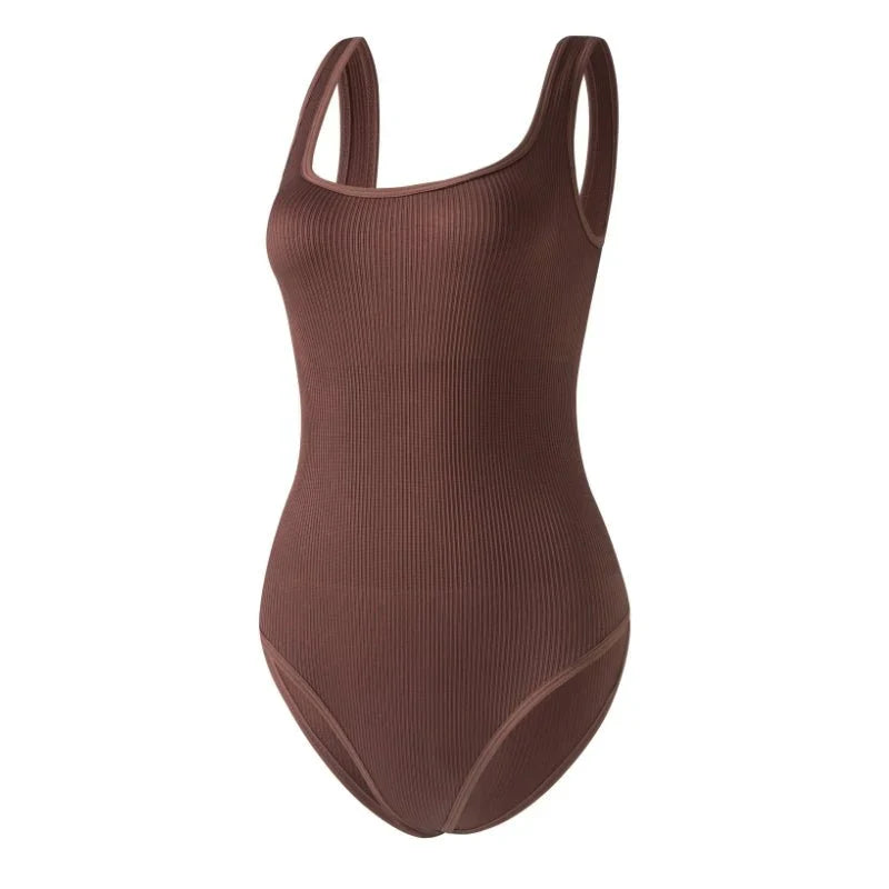BodyGlow • Seamless Ribbed Shaping Bodysuit