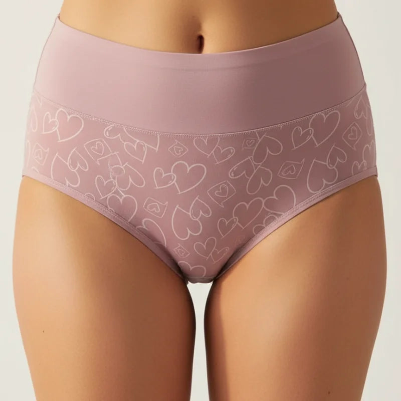 Seamless High-Waist Cotton Briefs - Velune™