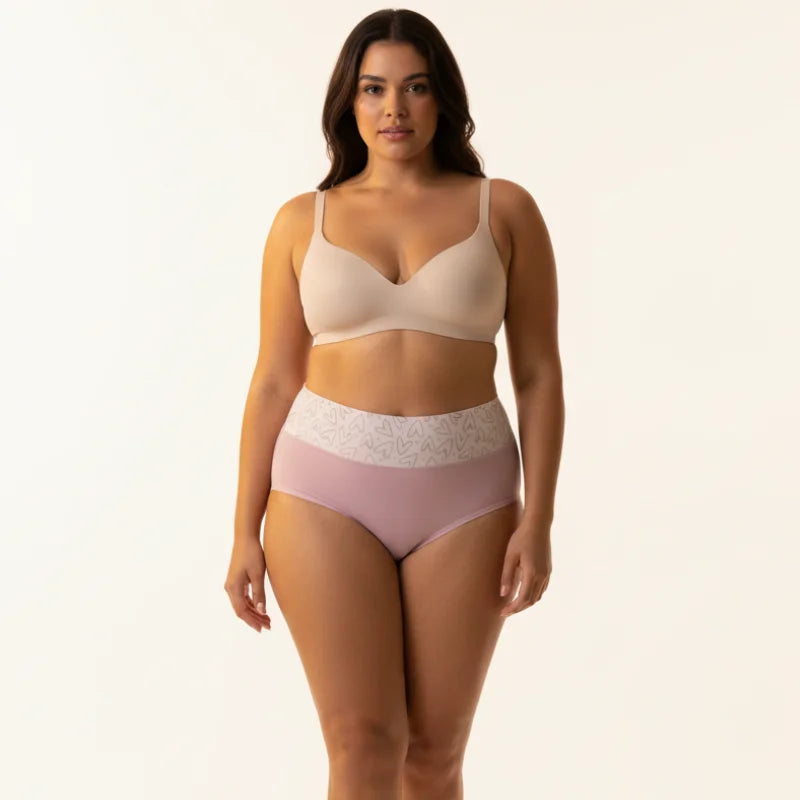 Seamless High-Waist Cotton Briefs - Velune™