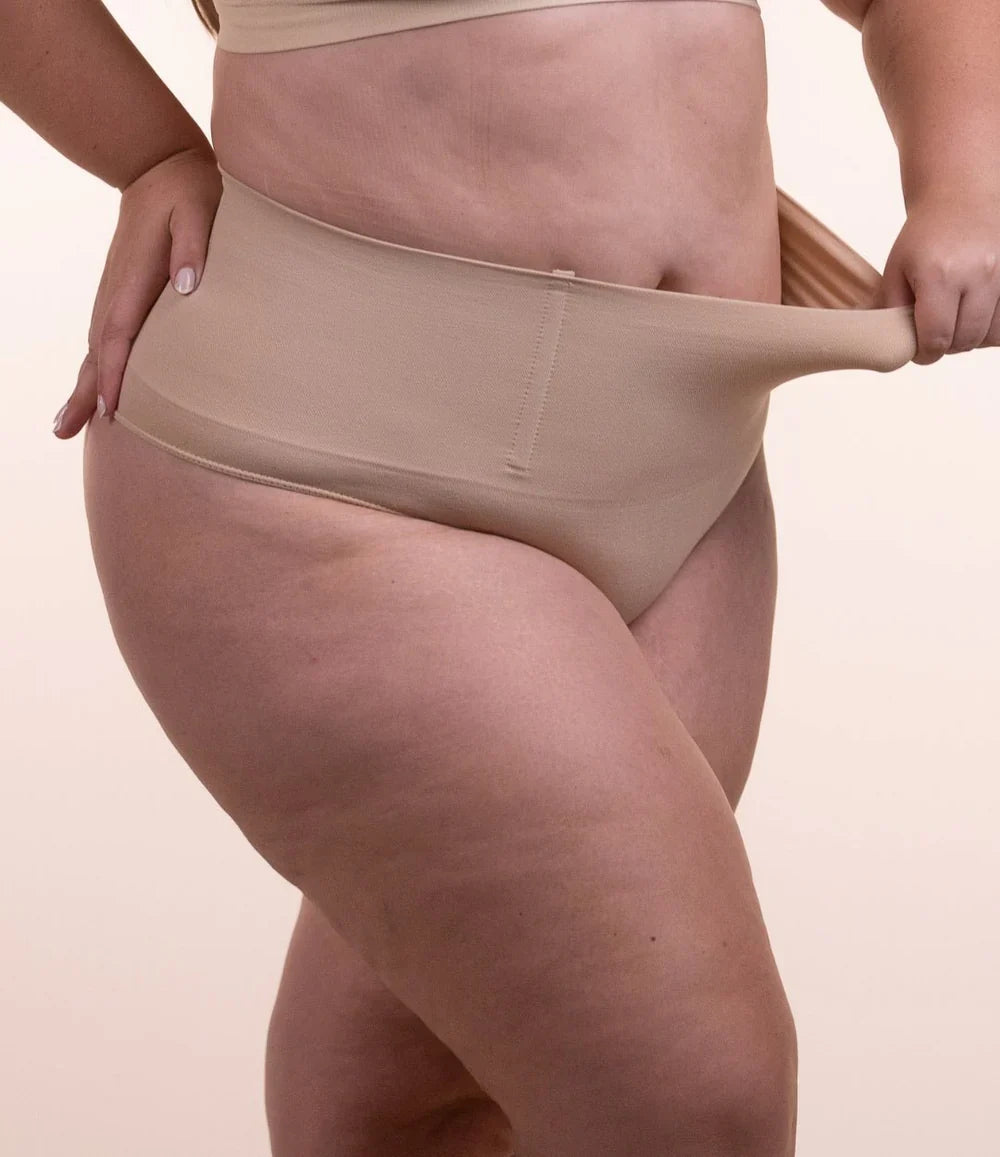 (BUY 1 GET 3) Hope Shaping Panties • Tummy Control, No Roll-Down