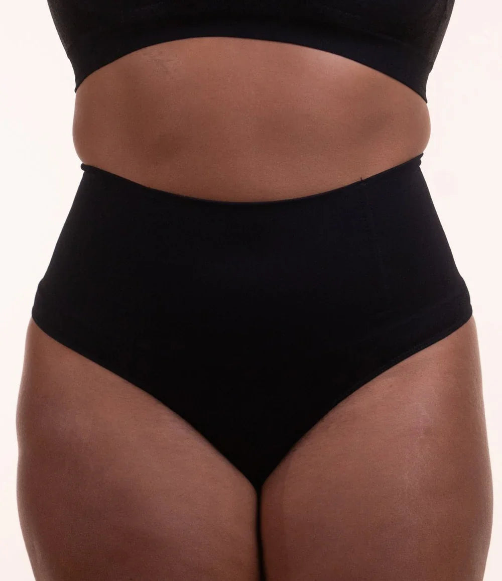 (BUY 1 GET 3) Hope Shaping Panties • Tummy Control, No Roll-Down
