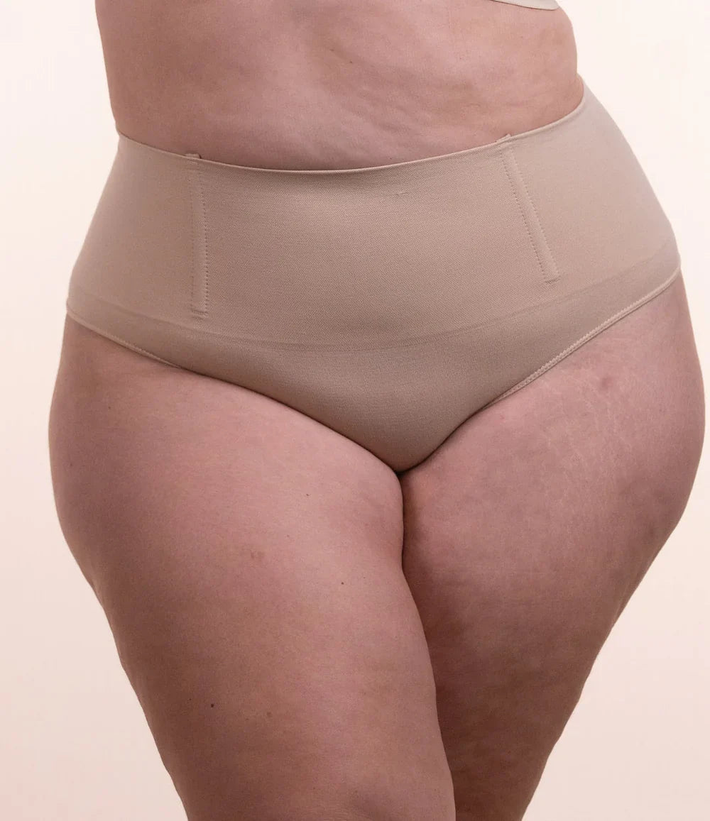 (BUY 1 GET 3) Hope Shaping Panties • Tummy Control, No Roll-Down