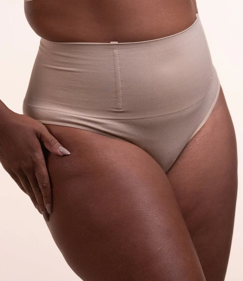 (BUY 1 GET 3) Hope Shaping Panties • Tummy Control, No Roll-Down