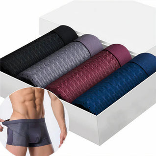 (Buy 5 get 10) Bamboo Fiber Boxer Shorts